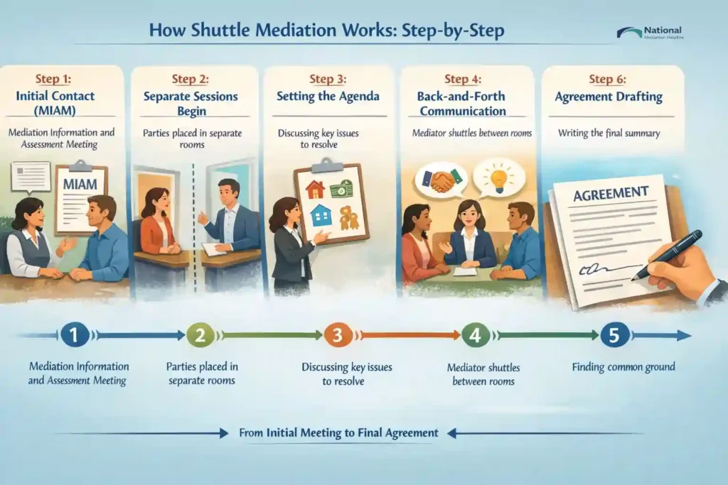 How Shuttle Mediation Works: Step-by-Step Brighton