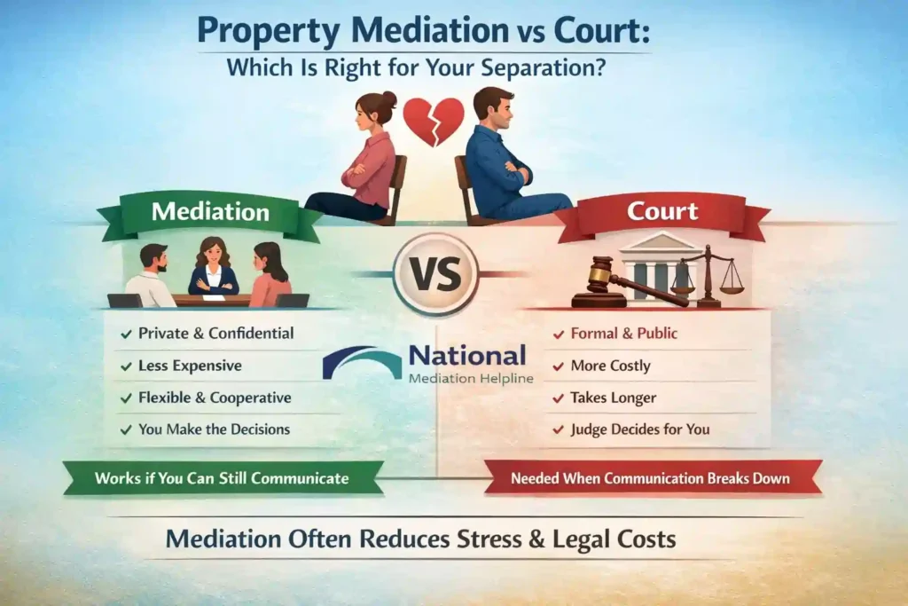 Property Mediation vs Court: Which Is Right for Your Separation Brighton?