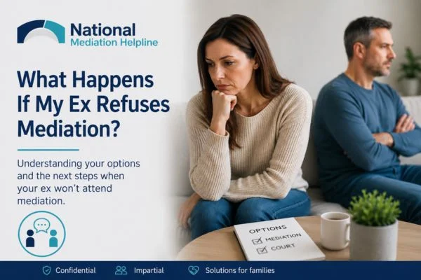 what if my ex refuses mediation Brighton?